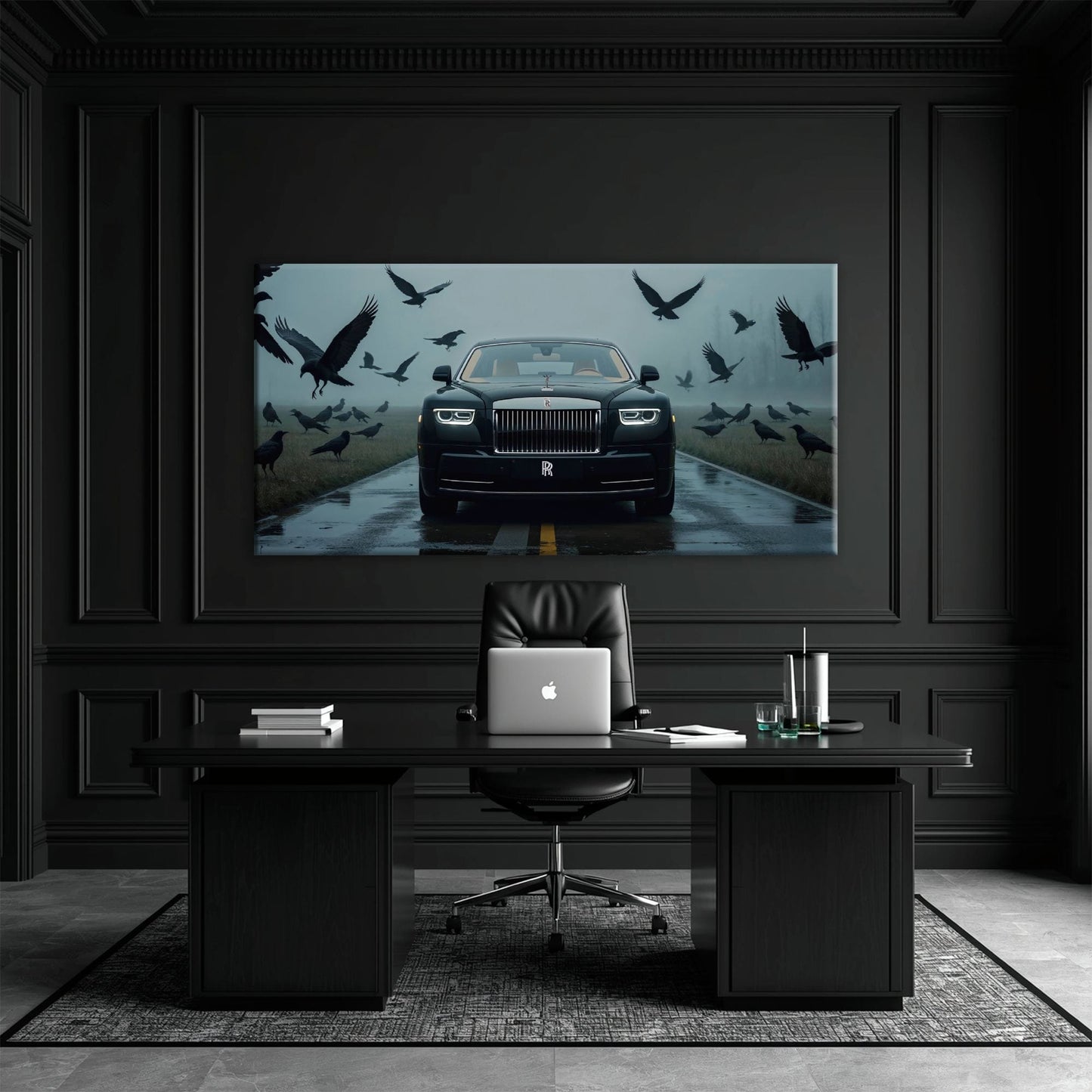 The Phantom King Rolls-Royce Mens Bedroom Wall Art Cars