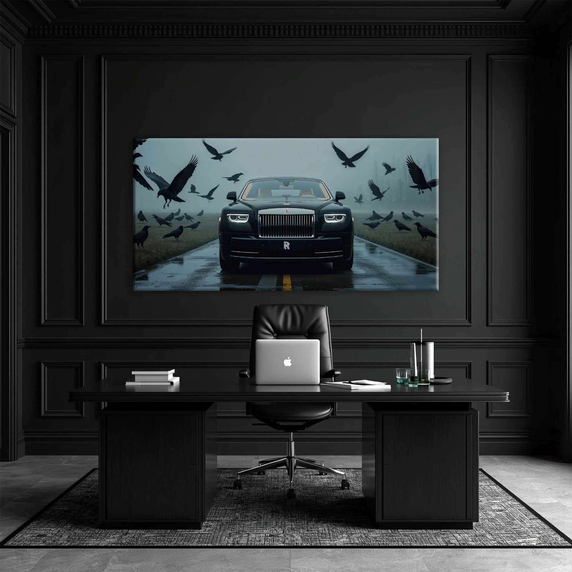 The Phantom King Rolls-Royce Mens Bedroom Wall Art Cars