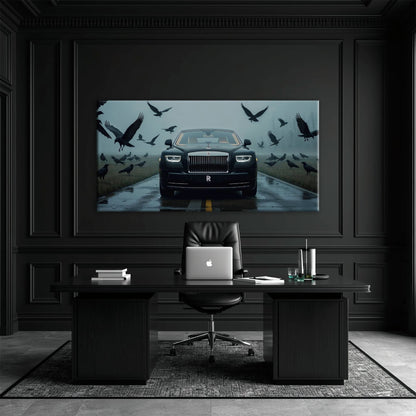 The Phantom King Rolls-Royce Mens Bedroom Wall Art Cars