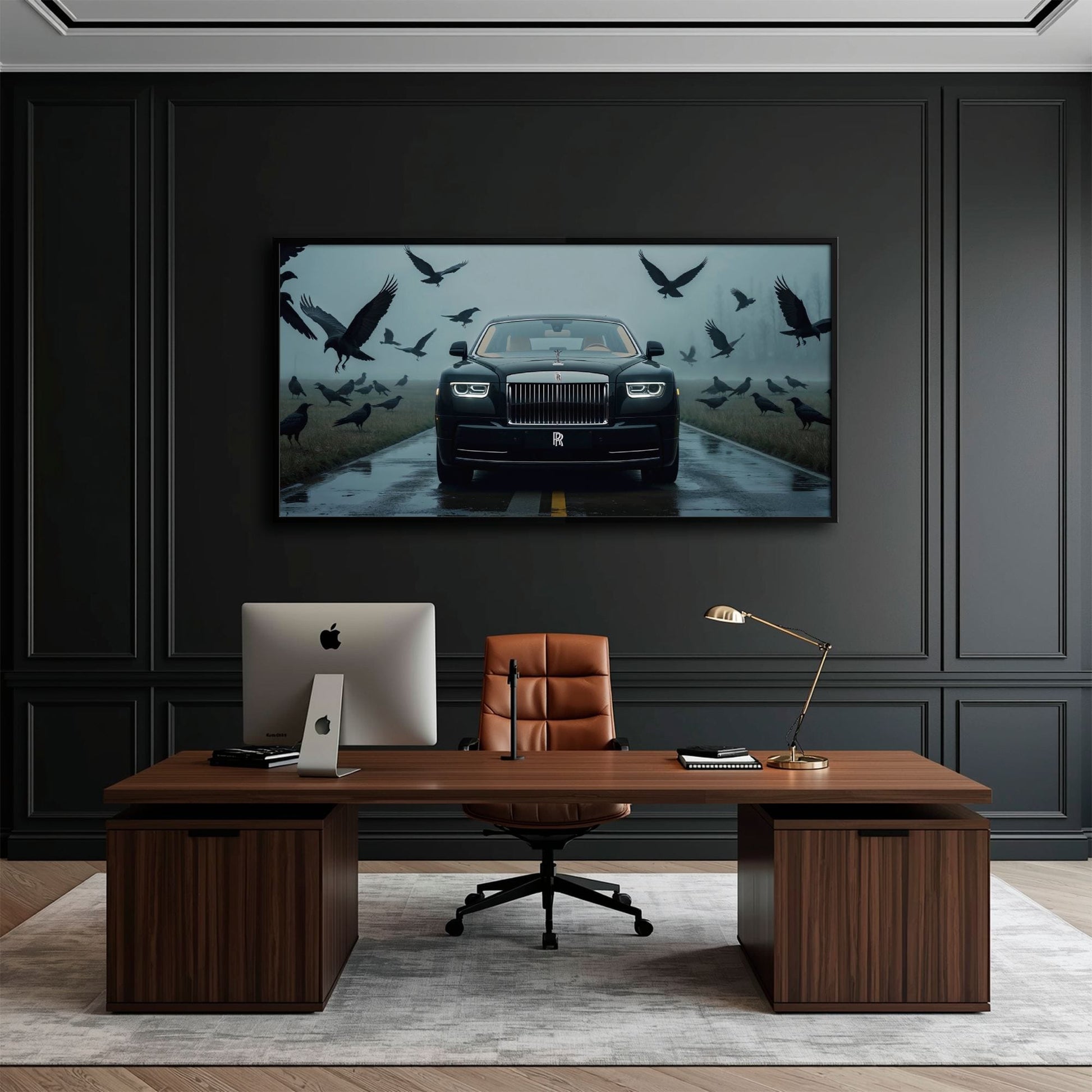 The Phantom King Rolls-Royce Mens Bedroom Wall Art Cars