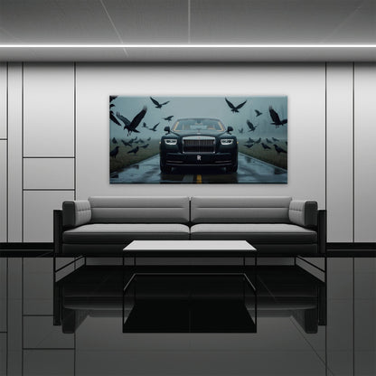 The Phantom King Rolls-Royce Mens Bedroom Wall Art Cars