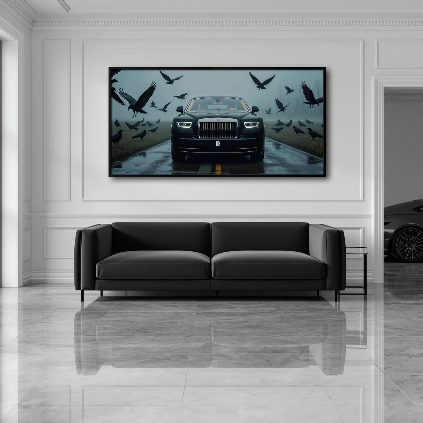 The Phantom King Rolls-Royce Mens Bedroom Wall Art Cars