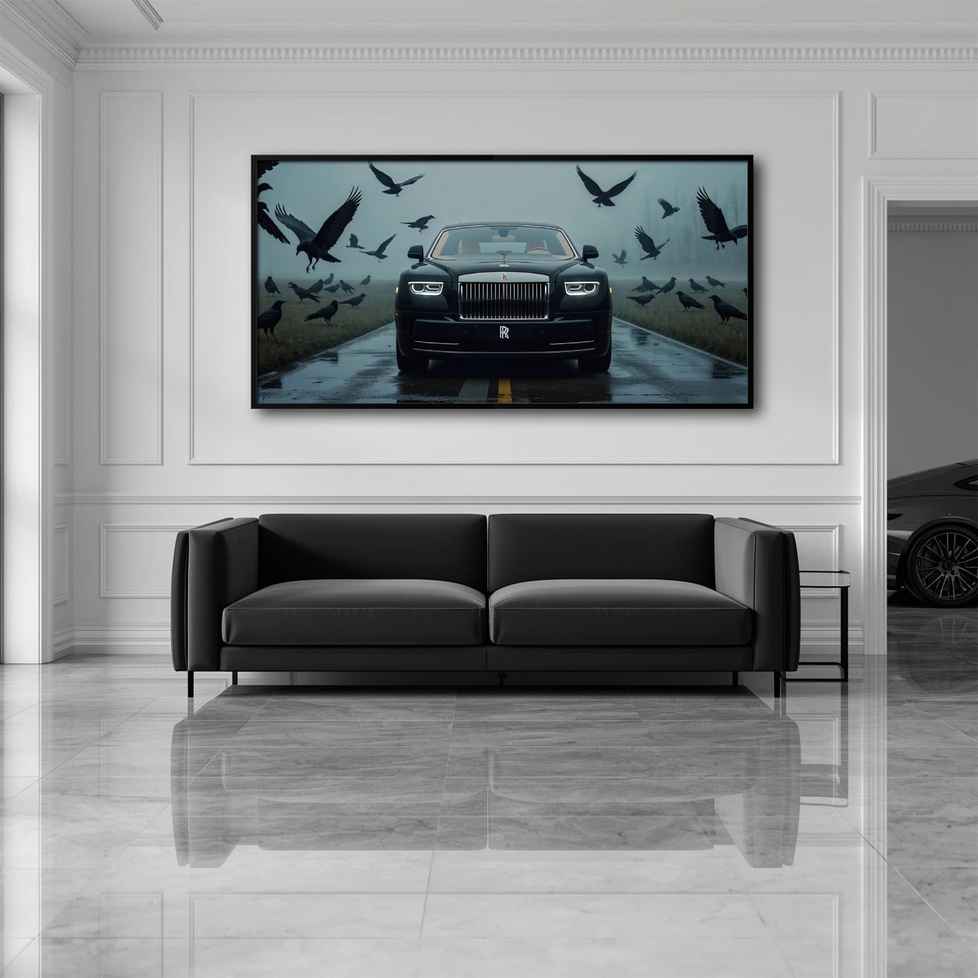The Phantom King Rolls-Royce Mens Bedroom Wall Art Cars