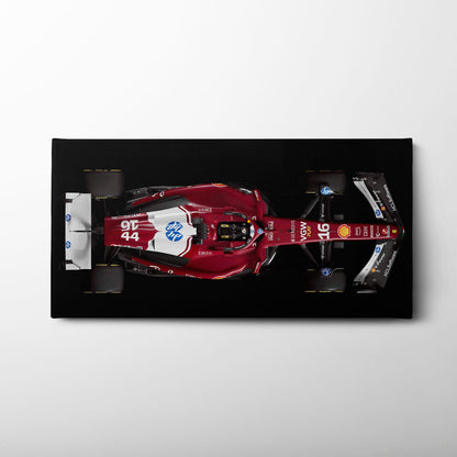 The Red Apex Ferrari F1 Wall Art | Formula One Decor Cars