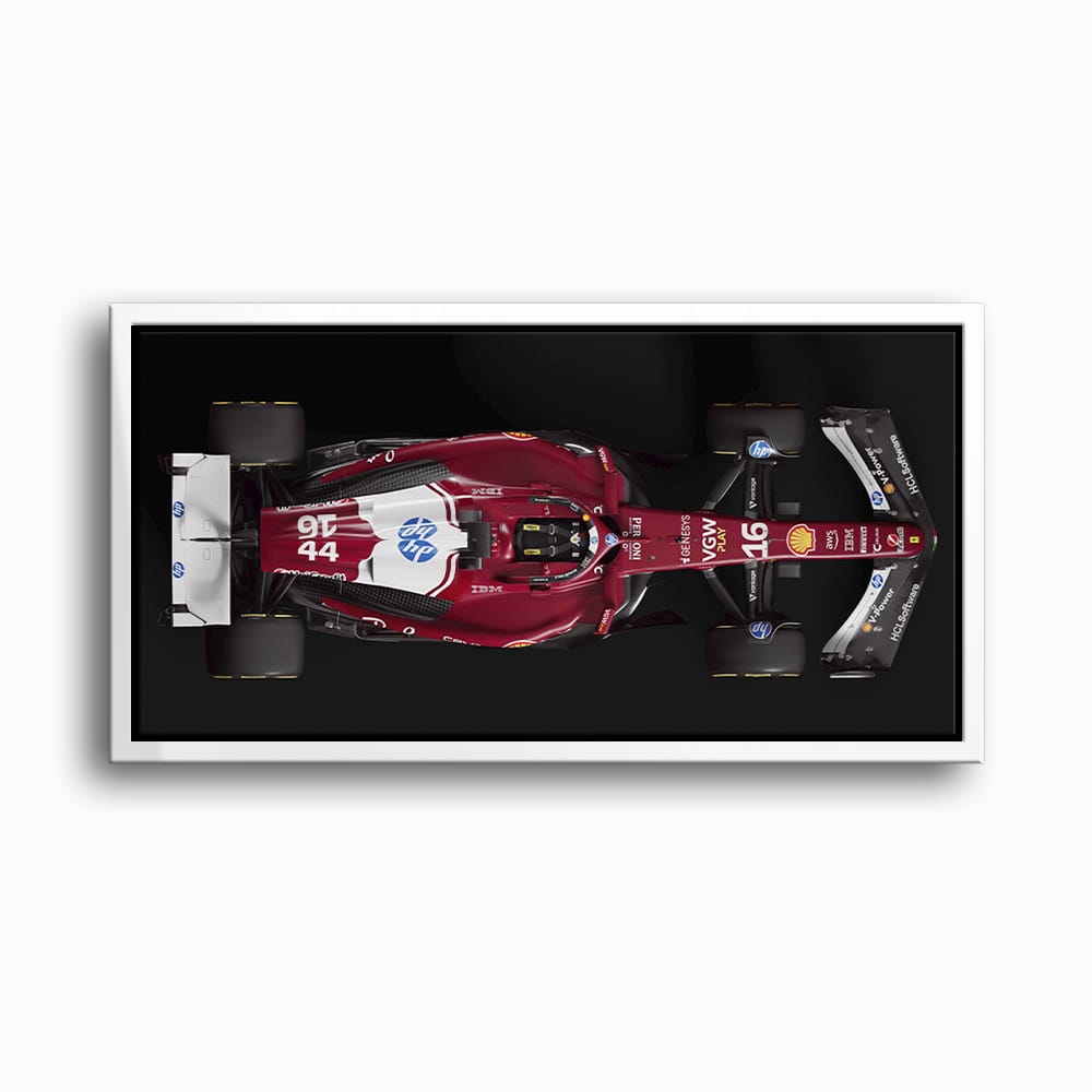 The Red Apex Ferrari F1 Wall Art | Formula One Decor Cars