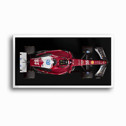 The Red Apex Ferrari F1 Wall Art | Formula One Decor Cars