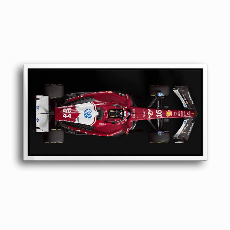 The Red Apex Ferrari F1 Wall Art | Formula One Decor Cars