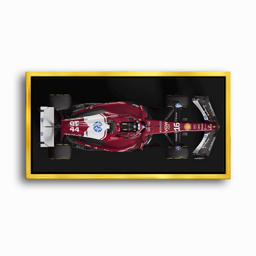The Red Apex Ferrari F1 Wall Art | Formula One Decor Cars