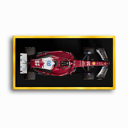 The Red Apex Ferrari F1 Wall Art | Formula One Decor Cars