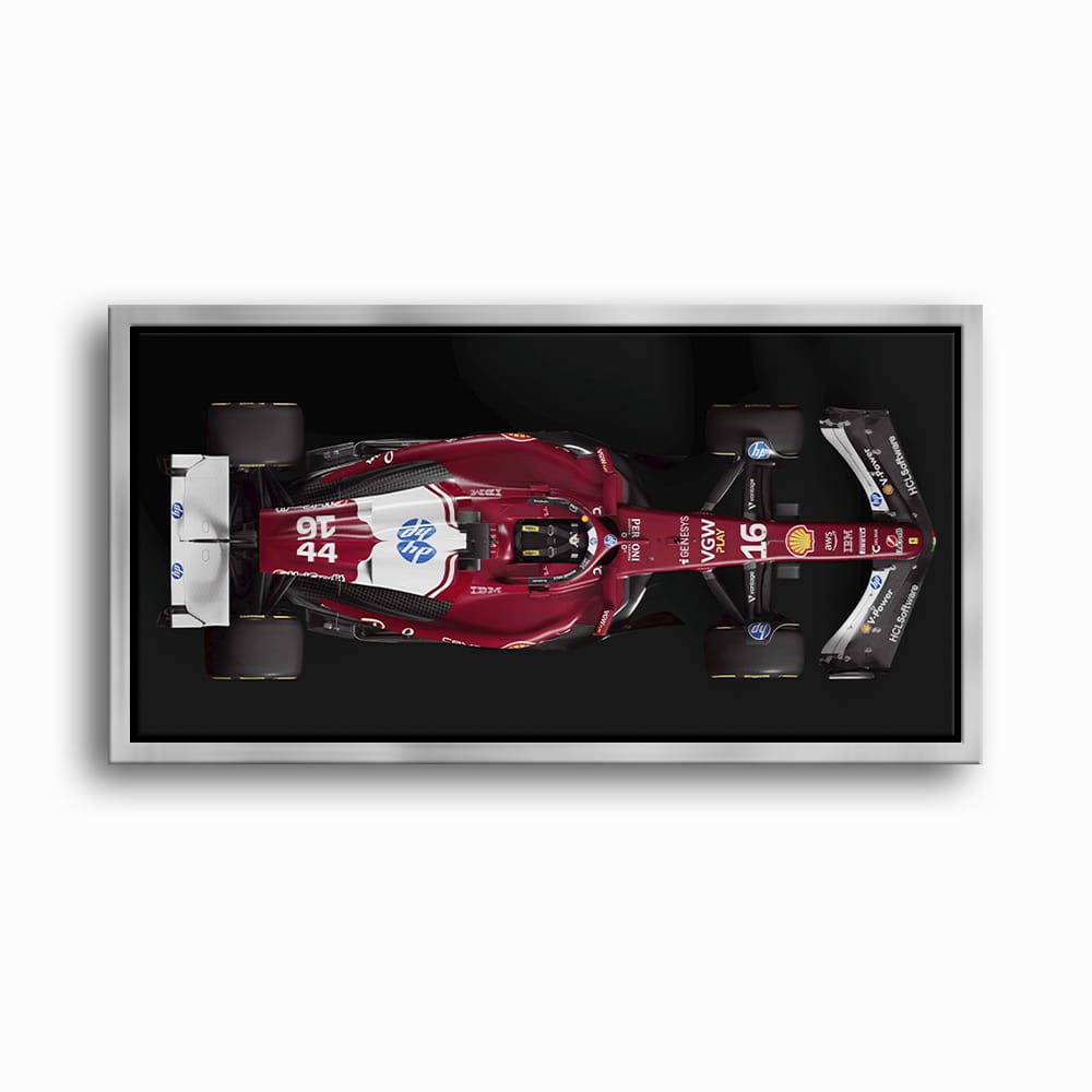 The Red Apex Ferrari F1 Wall Art | Formula One Decor Cars