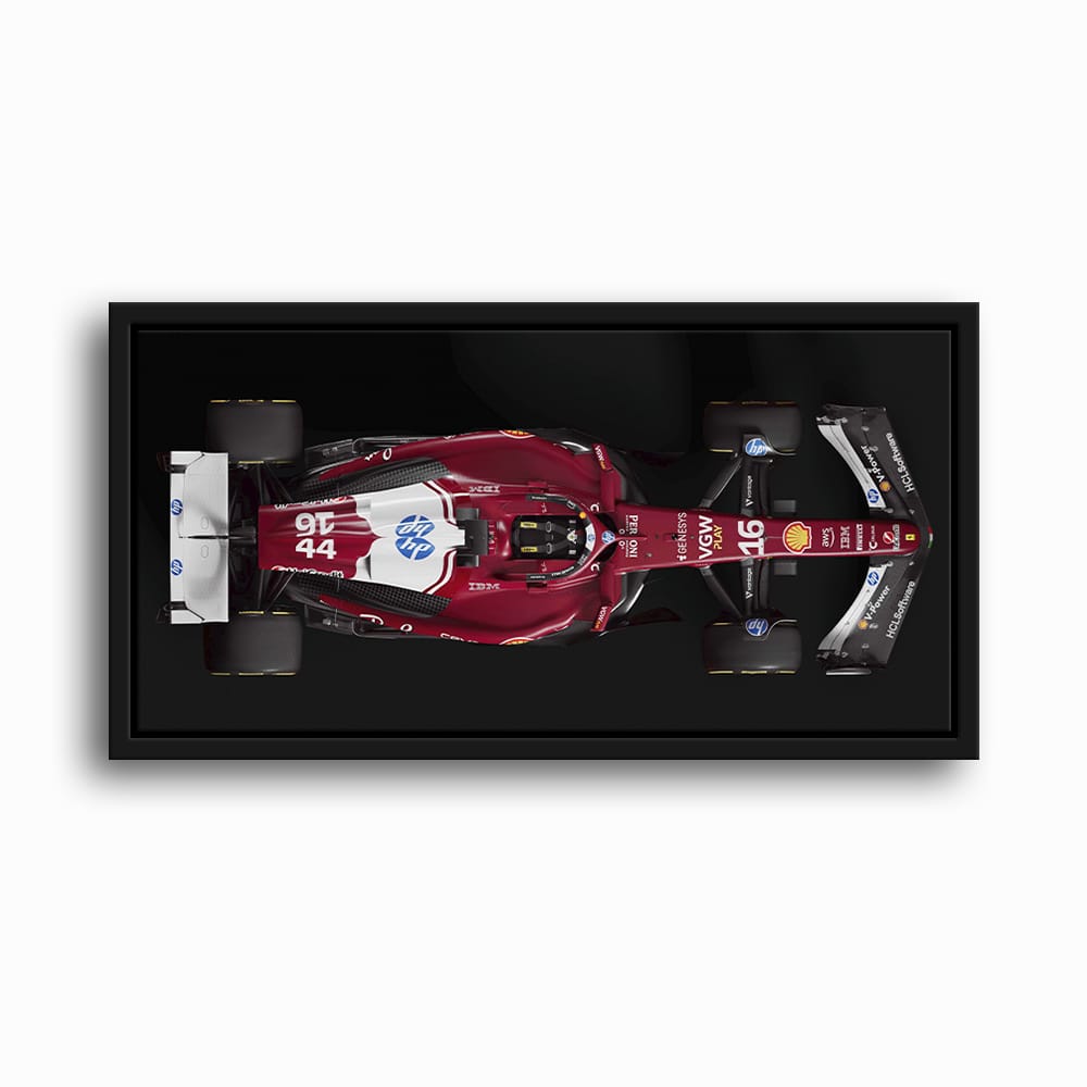 The Red Apex Ferrari F1 Wall Art | Formula One Decor Cars