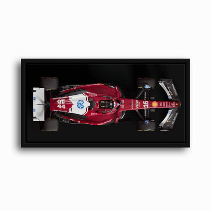 The Red Apex Ferrari F1 Wall Art | Formula One Decor Cars