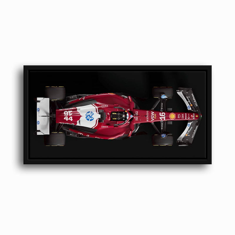 The Red Apex Ferrari F1 Wall Art | Formula One Decor Cars