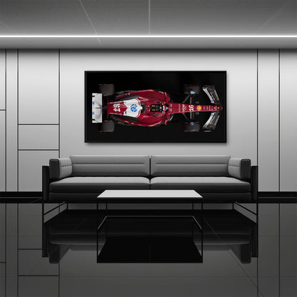 The Red Apex Ferrari F1 Wall Art | Formula One Decor Cars