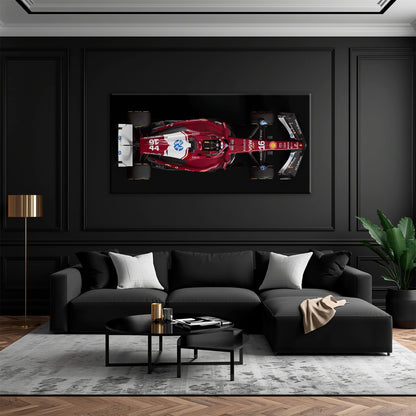 The Red Apex Ferrari F1 Wall Art | Formula One Decor Cars