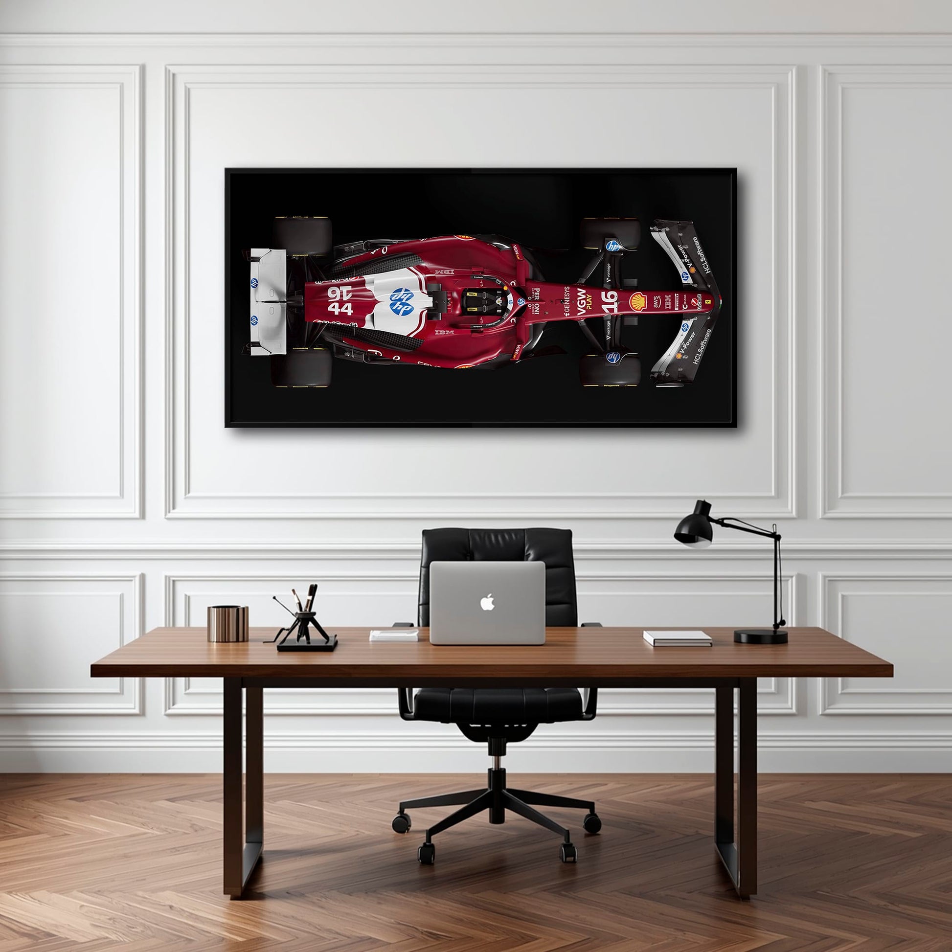 The Red Apex Ferrari F1 Wall Art | Formula One Decor Cars