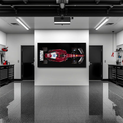 The Red Apex Ferrari F1 Wall Art | Formula One Decor Cars