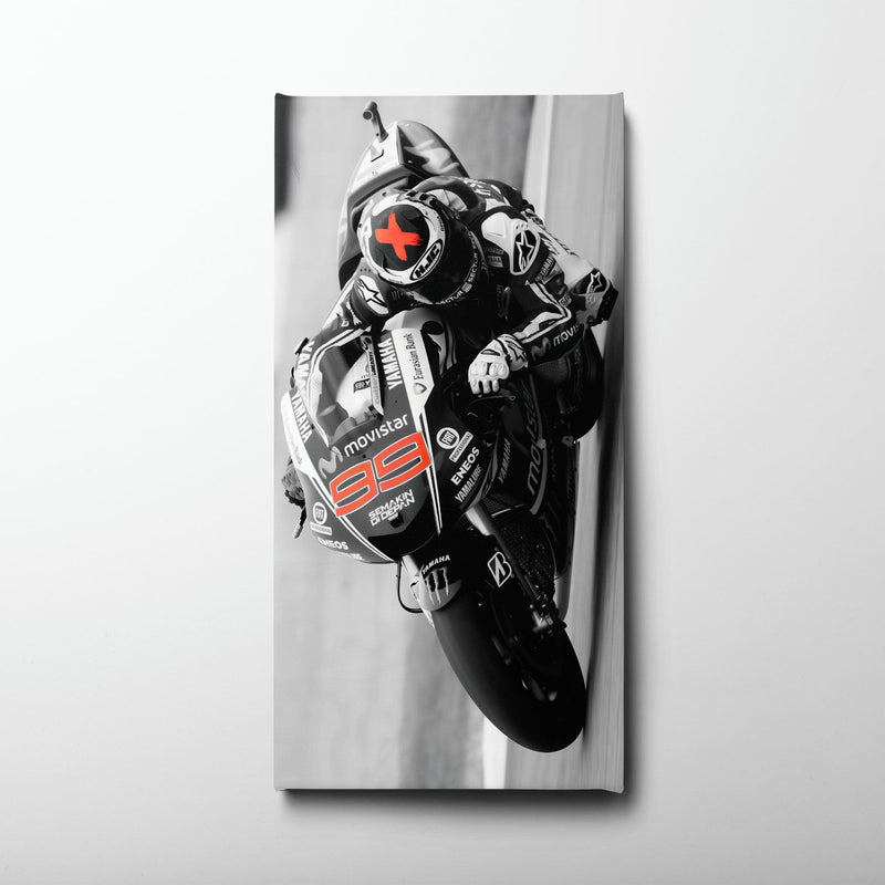 Motorcycle Blueprint Wall Art – Yamaha YZR-M1 MotoGP Canvas Print Motorcycle