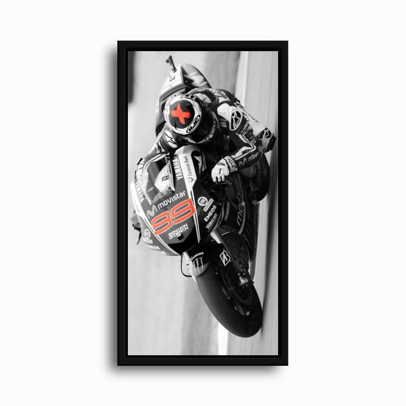 Motorcycle Blueprint Wall Art – Yamaha YZR-M1 MotoGP Canvas Print Motorcycle